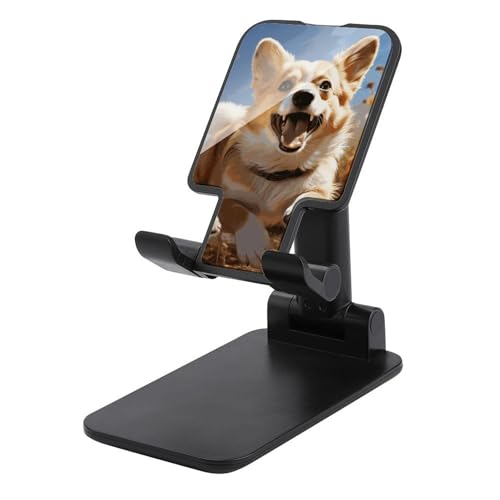 Support de téléphone portable réglable multi-angle Corgi pour smartphone et tablette noir