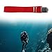 Menolana Scuba Weight Belt for Diving Snorkeling Weight Waistband Quick Release 1.5M Portable for Spear Fishing Weightlifting Training, red