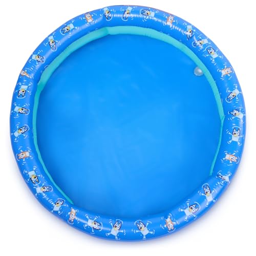 SwimWays Bluey Kiddie Pool, Inflatable Above Ground Pool, Outdoor Furniture & Toys, Bluey Party Supplies for Kids Aged 3 & Up by SwimWays - Used condition - Image 3