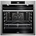 AEG Serie 6000 Forno da Incasso Multifunzione, Capacità 72 Litri, BEE431011M, Classe A, SurroundCook, Funzione Aqua Cleaning, Acciaio