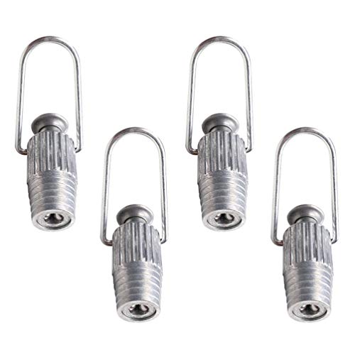 Yardwe 4pcs Household Tools Clothes Line Household Supplies Stainless Steel Retractable Laundry Line Tool Portable Clothes Rope Tightener Outdoor Clothesline Household Items Telescopic - Image 9