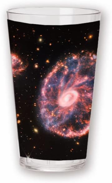 16 oz Pint Plastic Cup Made in the USA - James Webb Telescope 6pk