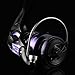 JINDEALLY Purple Fishing Reel, Metal Waterproof Lightweight Fishing Reel, HPCR Rolling Bearing, Smooth Operation,pw2000