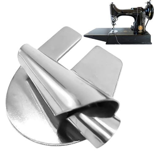 Pressa per macchine da cucire, pressa a, per macchine da cucire, Quick Easy Rolled Hemmer 3-10 mm, per panni in tessuto, bordi volant