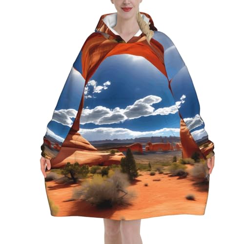 Couverture Arches National Park surdimensionnée plaid chaud adulte hiver