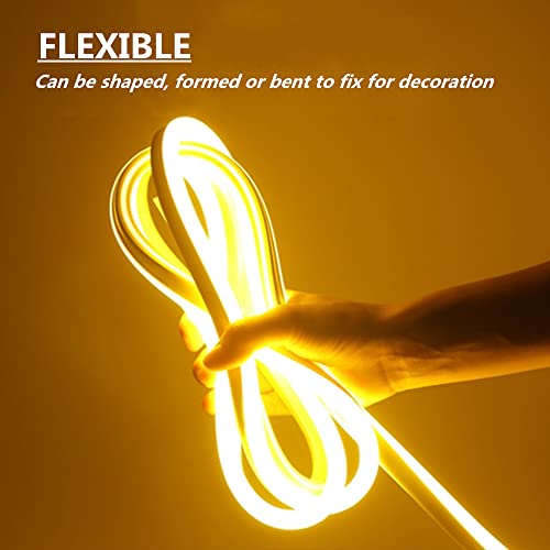 Mektov Neon Rgb Led Strip Light, Ac 110V/Multi-Colors/Dimmable/Multi-Modes/Waterproof/Flexible Led Rope Light With Remote (131.2Ft/40M, Rgb) #TOP1