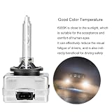 Tyenaza 2PCS D1S Xenon Reflight żarbówki, D1S 6000K 35W samochodów przednie reflektor ksenonowy żarówki zamienne