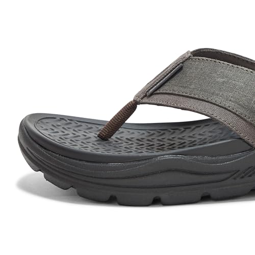 Skechers Men's Arch Fit Motley Sd-Rigel Canvas Thong Sandal4