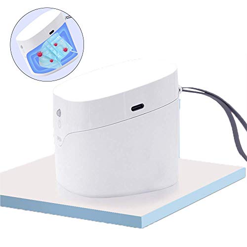 Y & Z Portable Sterilizer Case, UV LED Lights Disinfection Box Rapid Sterilization for Ear Bud/Pacifiers/Little Toys/Toothbrush Head