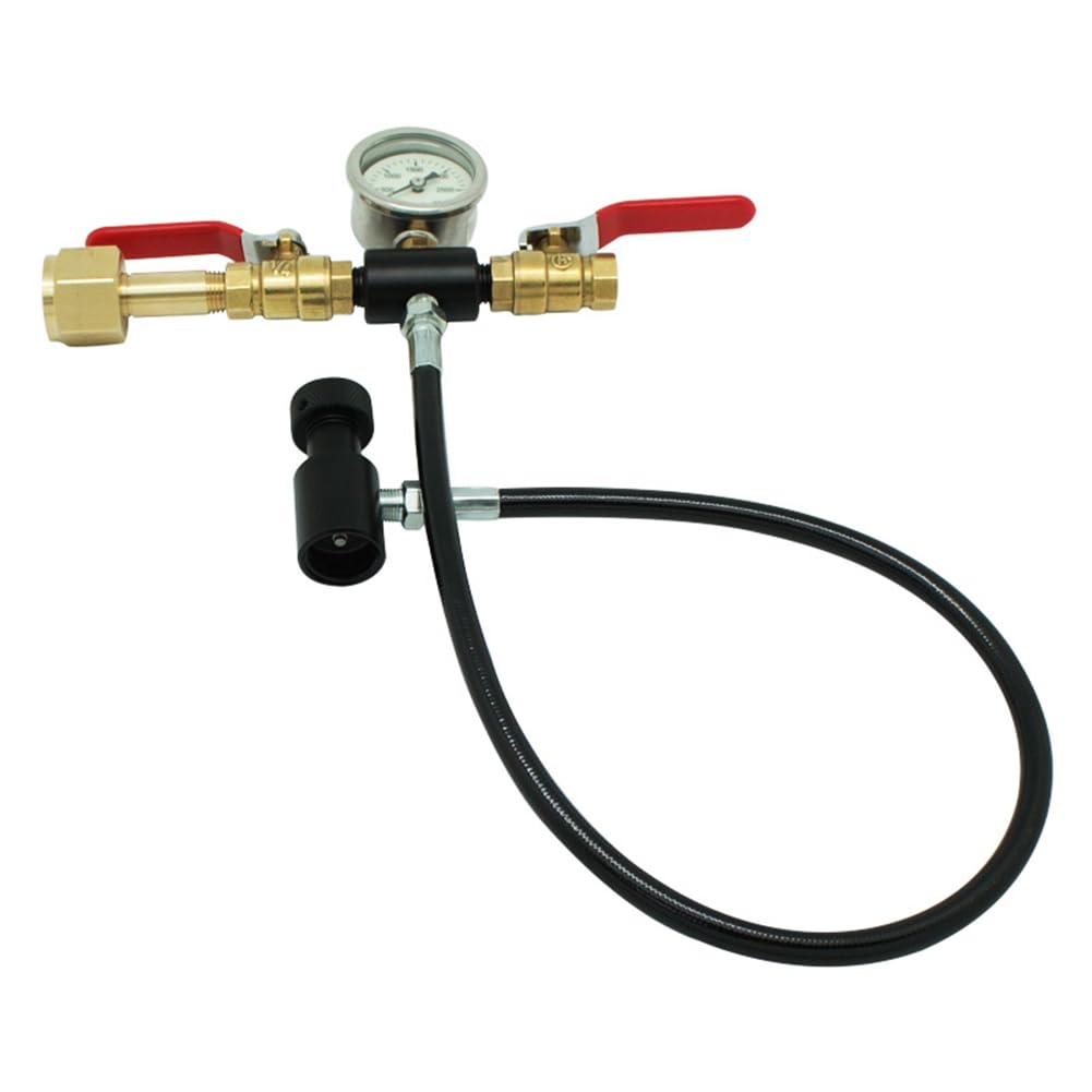 Zestaw adapterów do węża do butelek sody, podgrzewacz wody, adapter do napełniania cylindra dwutlenku węgla, od W21.8-14 na TR21-4