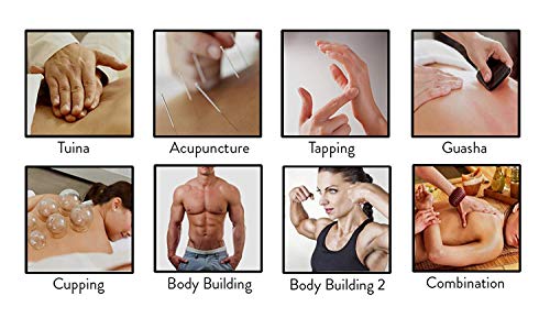 TENS Unit 8 Modes Professional Digital Palm Device Best Pain Relief Machine Devices for Lower Back Lumbar Muscle Pain. HealthmateForever HM8GL-Blue - Thumbnail 3