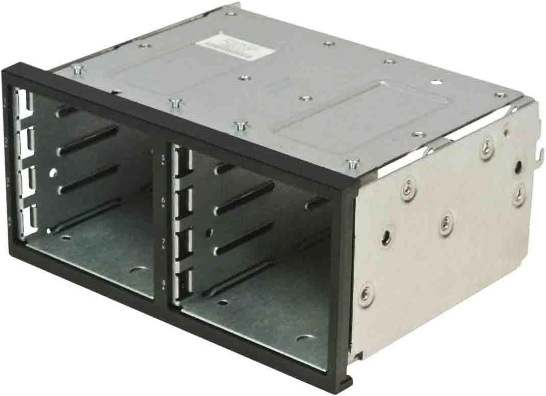 Hewlett Packard Enterprise SFF Hard Drive Cage ONLY Cage Refurbished, 496074-001-RFB (Refurbished Without SAS Cable, a backplane Board and a HD Power Cable)