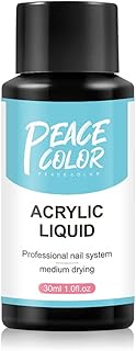 Peacecolor Acrylic Liquid Monomer 30ml Acrylic Monomer Acrylic Liquid For Acrylic Powder Acrylic Nail Liquid Monomer For Acrylic Nails Nails Powders & Liquids Acrylic