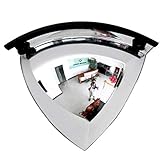 Miroir d'observation Le fond du miroir de peinture en aérosol, pas de conception de dos du miroir, léger et facile à installer et à fixer, le fond du miroir est uniformément sans bavure, ce qui favorise l'effet d'imagerie de la qualité de la surface du miroir.
