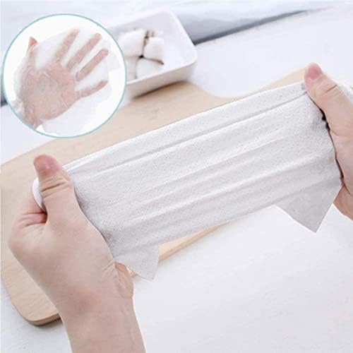 100 Pièces Serviettes Compressées Jetables Mini Serviettes De Voyage - Compactes Et Absorbantes