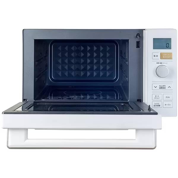 ■使用１ヶ月■山善 オーブンレンジ 2022年製 電子レンジ NER-018FV 推奨品】ヤマゼン NERP-F0181TV-B オーブンレンジ 18L ブラック