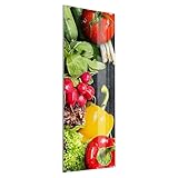 Design élégant pour tous les couloirs : le verre sans cadre avec motif imprimé élégant assure un aspect moderne et apporte un ordre fonctionnel dans le couloir, la chambre d'amis ou le bureau.