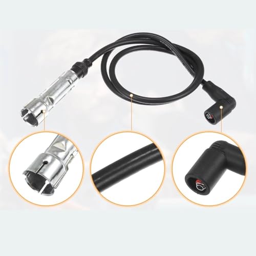 Cables de bujía de automóvil para Benz 500SEC y 380SE con arnés de bobina 2