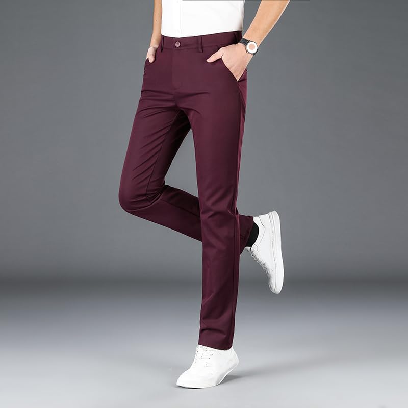Xingfenly Spring Summer ' Casual Pants Business Solid Trousers Plus Size4