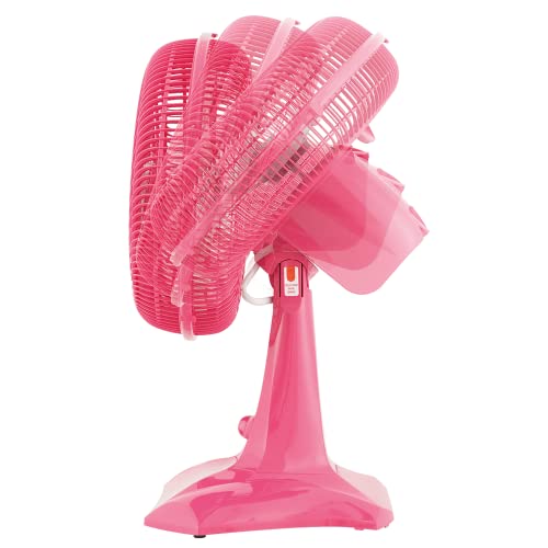Ventilador Britânia Protect 30, 127V, Rosa, 3 velocidades, Hélice de 6 pás, Potência 55W