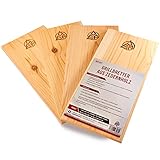 masterpiece art galerie Aromatic: Zedernholz ist besonders aromatisch. Der intensive, natürliche Geruch ist langlebig. Das würzig-holzinge Aroma macht jeden Grillabend zu einem Highlight