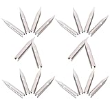 TOVINANNA 20 Stück Teiliges Ersatz füllfederhalter nibs set Langlebige Schreibfedern für Kalligrafie Ersatzspitzen für Füller Geeignet für Studenten Anfänger und Künstler