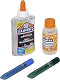 cola elmers transparente El pegamento de PVA transparente crea una base de slime transparente que es fácil de personalizar con color
