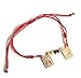 SIFRIMANIA Venezuela Tricolor Scapular Thread Bracelet Virgen de Coromoto Gold Plated Double Medal Adjustable Handmade