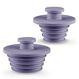 Aluvor Bathtub Stopper 2pcs Sink Stopper Tub Plug Bathroom Shower Drain Plug Silicone Bathtub Drain Plug Tub Drain Stopper Washbasin Stopper