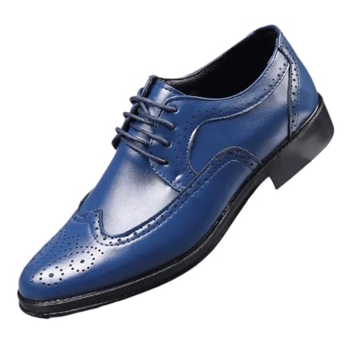 Men's Breathable Dress Shoes Business Dress Shoes for Men Orthopedic Support for All-Day Standing & Walking