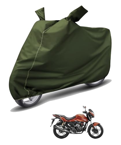 Image of Auto Hub Waterproof Bike Cover Compatible with Hero CBZ Extreme Dustproof, UV Protection Two Wheeler Bike CBZ Extreme Cover - Green