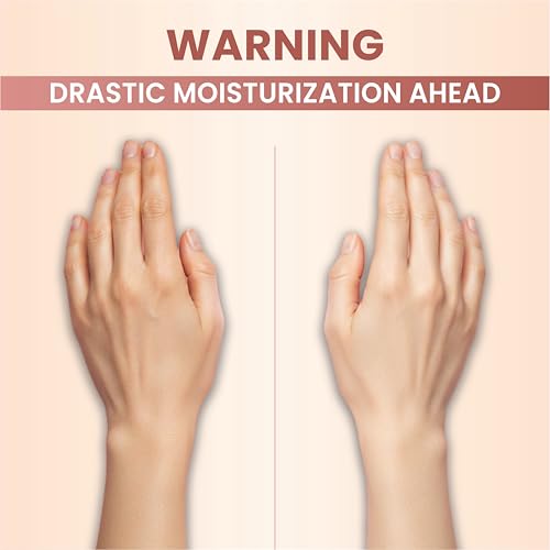 Image of Mintree Hand Cream for Women, Lightweight & Hydrating with Shea Butter, Avocado Butter, Ceramides & Squalane, Peach | 48 HR Moisture & Floral Scent | Non-Greasy, Suitable for All Skin Types, 30g