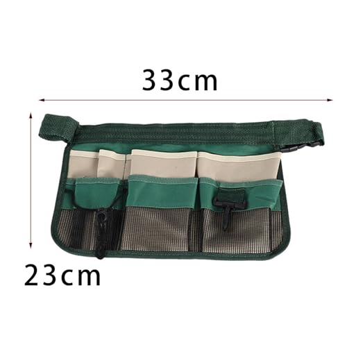 4xGardening Tool Waist Bag Hanging Pouch Durable Utility Belt Tool Storage Bag 3 41prKSDT5RL