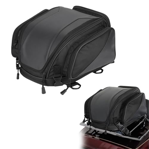 Bolsa trasera para motocicleta que libera tu espalda y se instala en el asiento