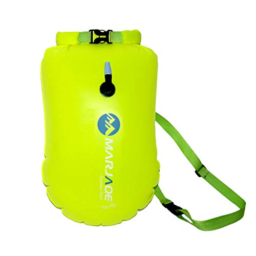 Bolsa de armazenamento inflável para nadadores, triatletas, snorkelers, surfistas, caiaque, seco