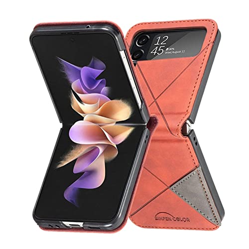 Coque Galaxy Z Flip4 König Design marron pour un style urbain chic - 2