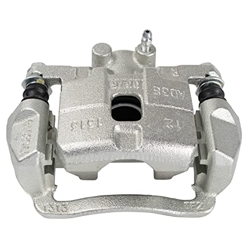 Image of TRQ Rear Brake Pad and Rotor Set Ceramic Rotors Calipers | For 2005-2006 Saab 9-2X 2004-2008 Subaru Forester 2004-2007 Impreza