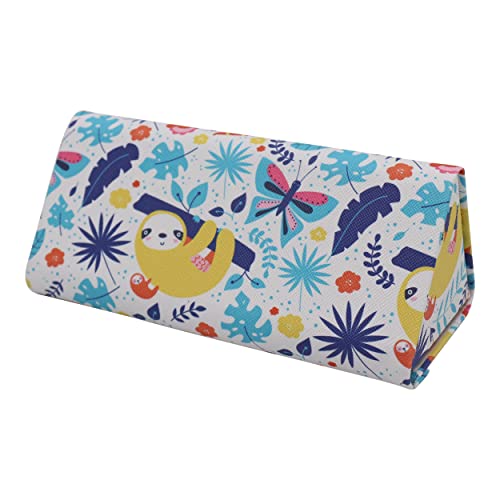 Image of Real Sic Glasses Case for Men and Women - Magnetic Folding Hard Shell Sunglass Holder - Inspired by Adorable Animals