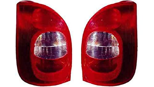 Izquierdo-PILOTO TRASERO-sin portalámparas-Blanco-Rojo