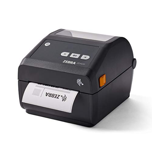 ZEBRA ZD420d Direct Thermal Desktop Printer 203 dpi Print Width 4 in USB ZD42042-D01000EZ by Zebra Technologies - Used condition - US$119.00