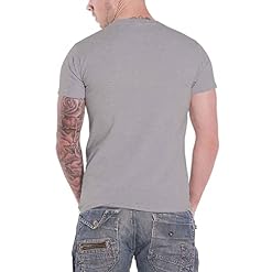 Rolling Stones The T Shirt Scratched Band Logo Nouveau Officiel Homme Gris - Les Beatles, Paul McCartney, John Lennon, RIngo Starr, George Harrison Rolling Stones The T Shirt Scratched Band Logo Nouveau Officiel Homme Gris – Image 2