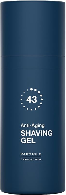 Particle Anti Aging Shaving Gel for Men, Helps Reduce the Appearance of Wrinkles, Firm and Tighten Your Skin with Every Shave in Just 43 Seconds (4.05 fl.oz)