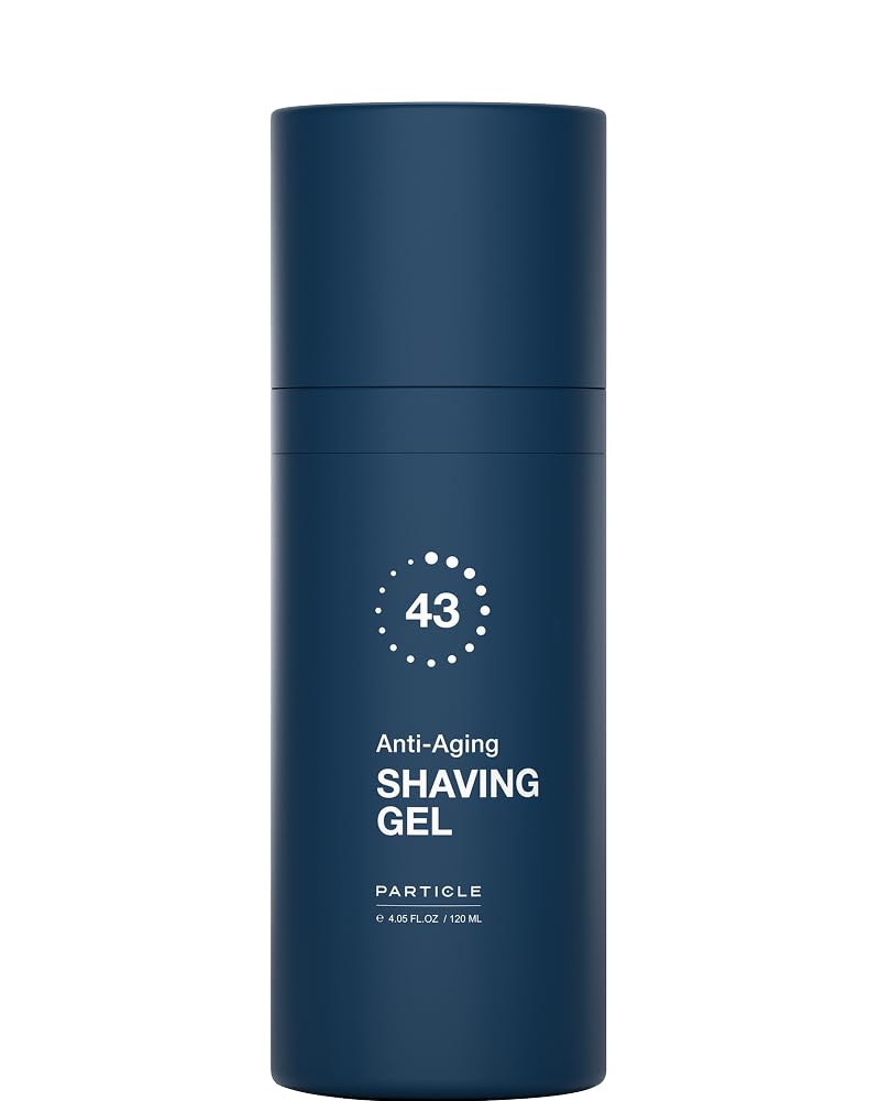 Particle Anti Aging Shaving Gel for Men, Helps Reduce the Appearance of Wrinkles, Firm and Tighten Your Skin with Every Shave in Just 43 Seconds (4.05 fl.oz)