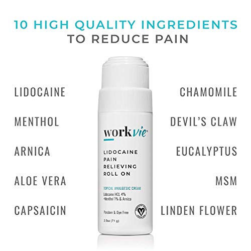 Image of Lidocaine Roll On Pain Relief Cream - Bulk Pain Relief Cream (6)