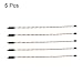 uxcell 5Pcs 24 Inches 600mm 3-pin Servo Extension Cable Wire Anti-interference Male to Female for RC Futaba JR Servo Lock Type