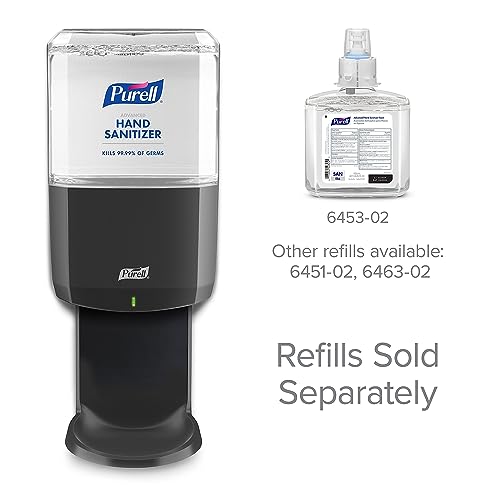Image of Purell ES6 Automatic Hand Sanitizer Dispenser, Graphite, 1200 mL - 6424-01