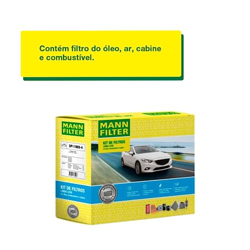 Kit de Filtros SP11068-4 para Hyundai HB20, Mann-Filter