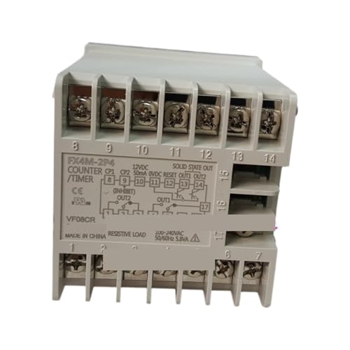 Compteur électrique FX6M-2P4 relais à chiffres impulsion panneau