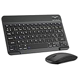 ➥Souris silencieuse : la souris bluetooth est conçue pour être silencieuse, le DPI est réglable et le DPI réglable est de 800 / 1200 / 1600. Le clavier bluetooth tablette adopte une structure à commutation en ciseaux pour offrir une expérience de frappe silencieuse, sensible et confortable.