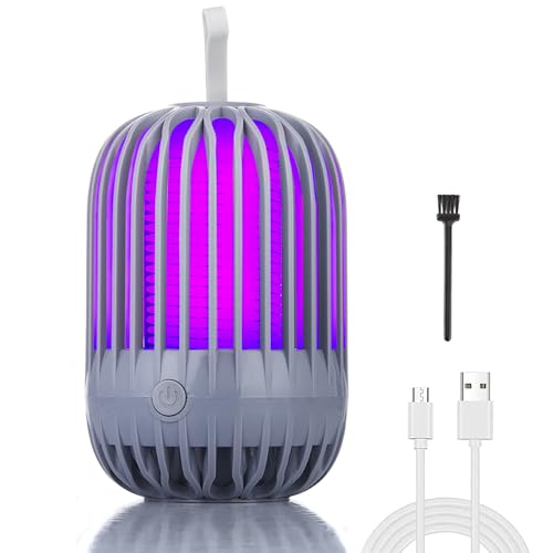 Mosquito Repellent Lamp with Hanging Hook, Indoor and Outdoor Use, Odourless and Silent Operation